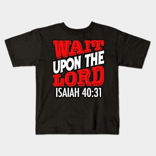 Isaiah 40:31 Kids T-Shirt